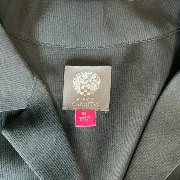 Vince Camuto Black Belted Blazer Elegant – Size M – NWT - Picture 3 of 14